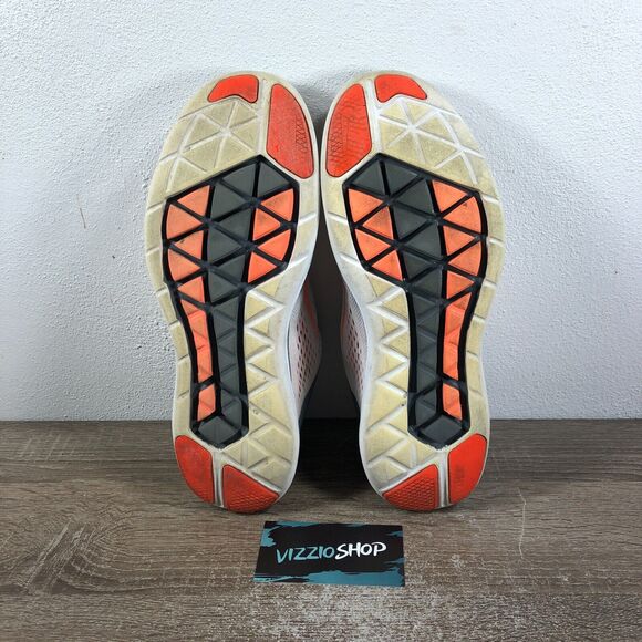 Nike Flex 2016 RN White Bright Mango Cool Grey Running Women's 10 830751-101 - Picture 6 of 8